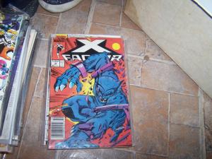 X-Factor  # 33  OCT   1988 marvel  BEAST CYCLOPS   ANGEL  mark jewelers variant