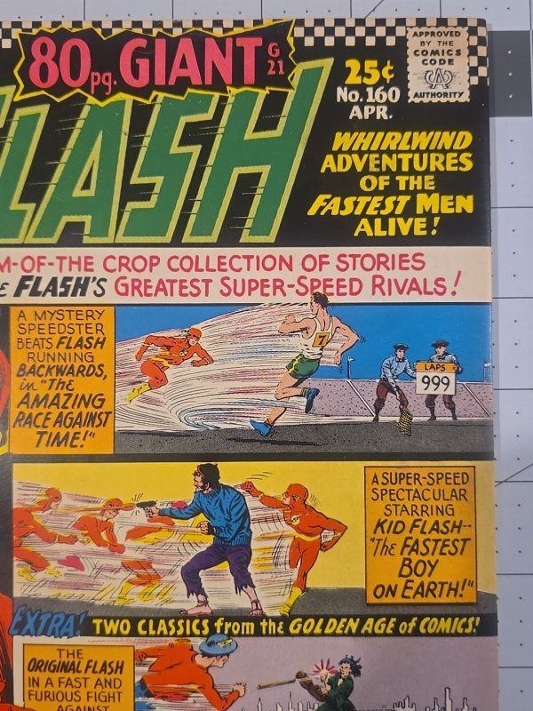 The Flash #160 ❗️Giant 80 Page ❗️ (DC Comics April 1966)