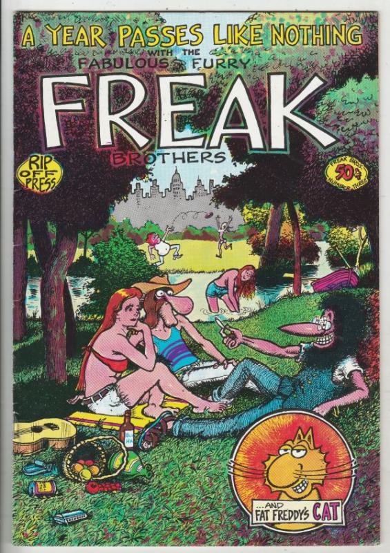 Fabulous Furry Freak Brothers #3 (Jan-80) VF High-Grade The Freak Brothers (P...