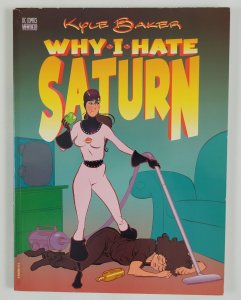 Why I Hate Saturn SC FN signed w/ sketch by Kyle Baker - Vertigo Comics 1990 