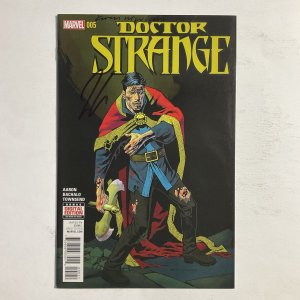 Doctor Strange 5 2016 Signed by Jason Aaron & Kevin Nowlan Marvel NM near mint