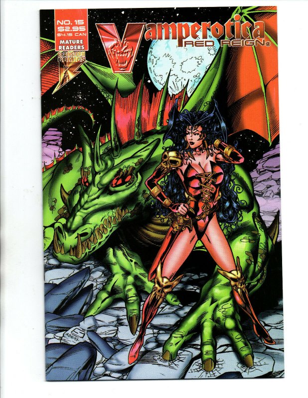 Vamperotica #15 - sexy vampire girl - Brainstorm - NM