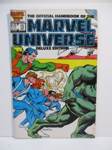 The Official Handbook of the Marvel Universe Deluxe Edition #15 (1986)