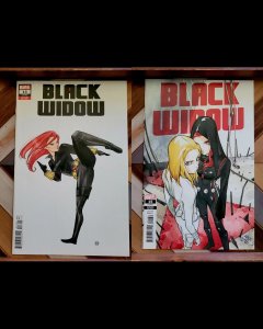 BLACK WIDOW #13, 15 (Marvel 2022) Peach Momoko Variant Set of 2, NM/unread 