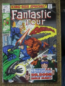 FANTASTIC FOUR ANN  7 VG  Nov. 1969 COMICS BOOK Dr Doom, Moleman classics