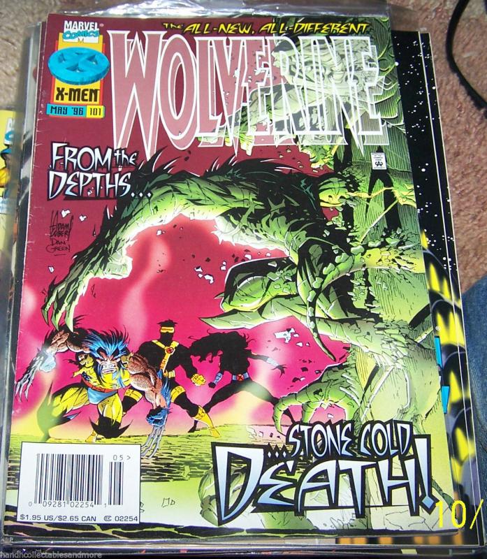 WOLVERINE # 101 1996 MARVEL  ELEKTRA  X-MEN LOGAN X MEN NEWSTAND VARIANT