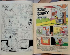 BUGS BUNNY #66 FN- (DELL 1959) Dig That Demon Plus TWEETY & SYLVESTER