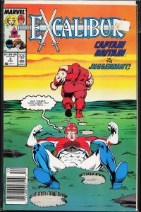 Excalibur #3 (1988) Excalibur