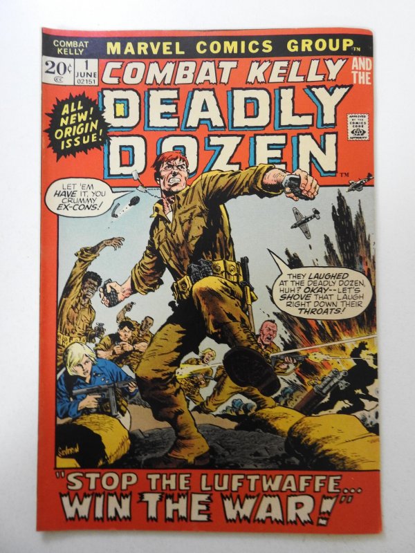 Combat Kelly and the Deadly Dozen #1 (1972) FN/VF Condition!