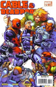 CABLE & DEADPOOL #34 VF MARK BROOKS COVER