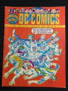 1976 AMAZING WORLD OF DC COMICS #11 VG 4.0 Secret Society of Super Villains