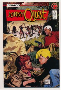 Jonny Quest (1986 Comico) #7 VF