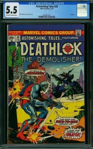 Astonishing Tales #28 (1975) CGC 5.5 FN-