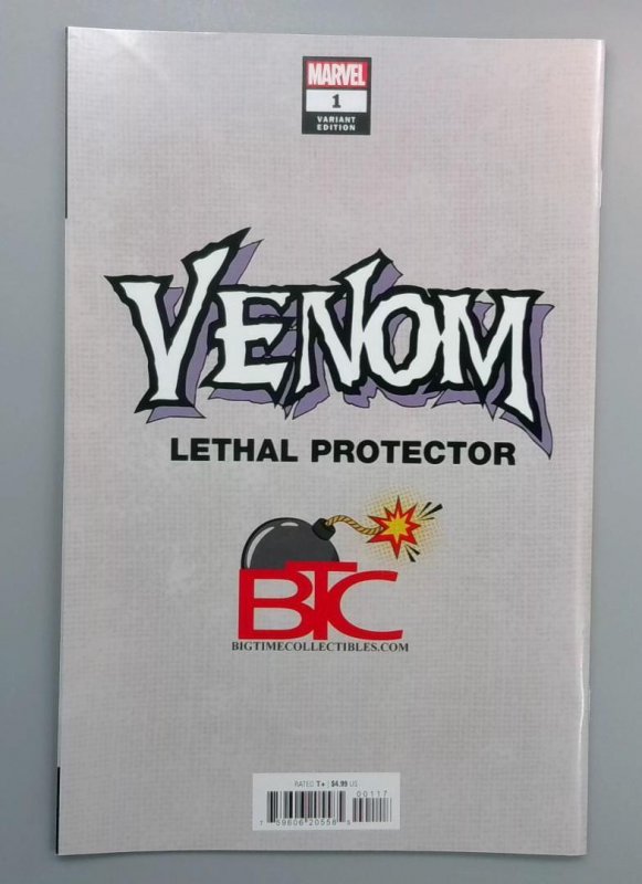 Venom Lethal Protector #1, NM Big Time Variant Edition, Marvel