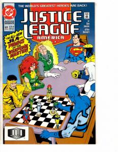 Lot Of 8 Justice League DC Comics Europe 1 14 24 America 50 60 61 62 63 J256