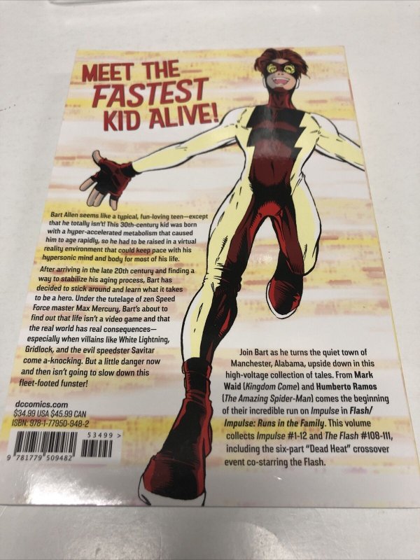 Flash/Impulse: Runs in the Family (2021) (NM) by Mark Waid| DC Comics |TPB - New