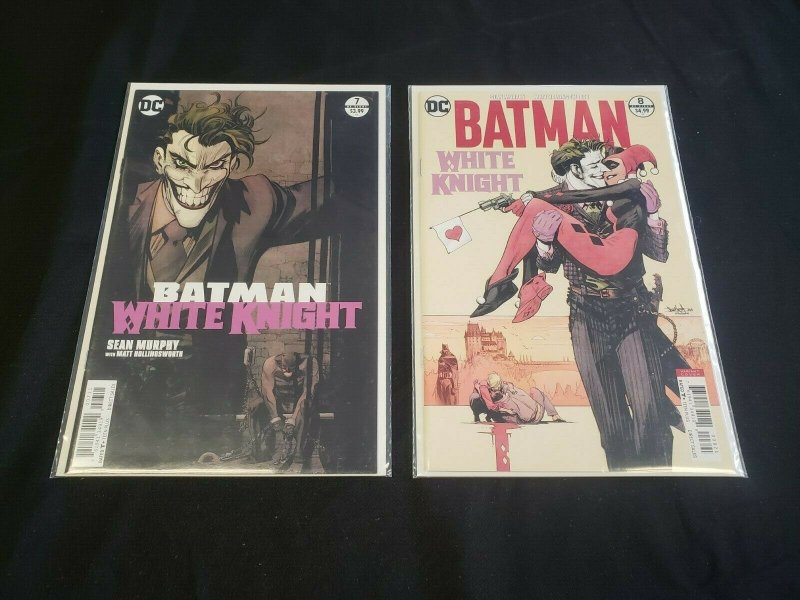 BATMAN: WHITE NIGHT 8PC (VF/NM) BAGGED & BOARDED, SEAN MURPHY 2017-18