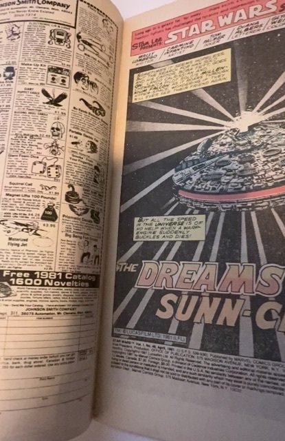 Star Wars #46 Newsstand Edition (1981)dreadnot devoured