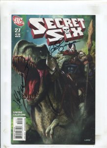 Secret Six #27 - Signed by Gail Simone + Jim Calafiore (6.0/6.5) 2011