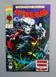 Spider-Man #10 NM Wolverine, Wendigo Marvel Comics, 1991 JR1
