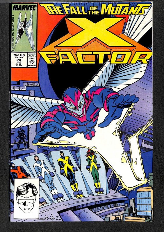 X-Factor (1986) #24 VF 8.0 1st Archangel!