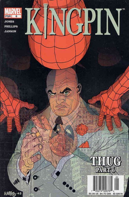 Kingpin (2nd Series) #6 FN ; Marvel | Tony Harris Spider-Man