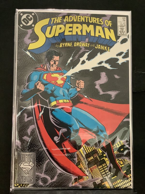 Adventures of Superman #440 Direct Edition (1988)