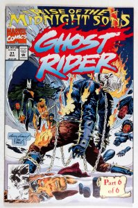 Ghost Rider #31 (1992)  1st full team appearance of the Midnight Sons