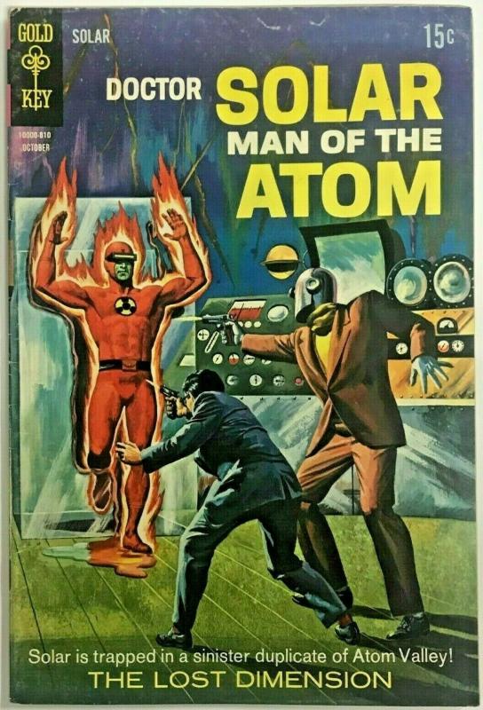 DOCTOR SOLAR MAN OF THE ATOM#25 FN/VF 1968 GOLD KEY SILVER AGE COMICS