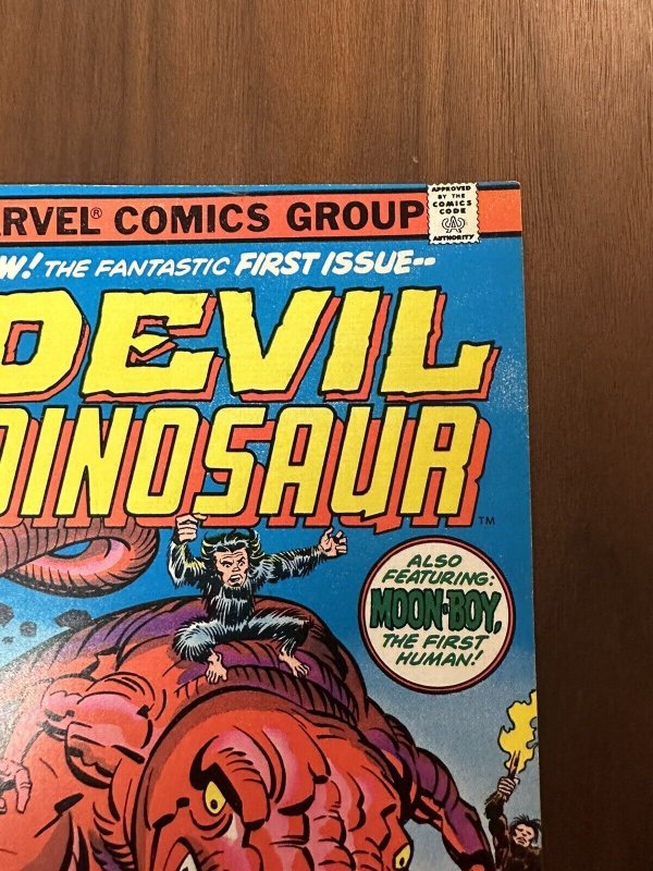 Devil Dinosaur #1 VF- 1st App of DD and Moon Boy. Kirby Cover (Marvel 1978)