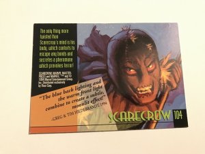 SCARECROW #104 card : 1994 Marvel Masterpieces, NM; Hilderbrandt art