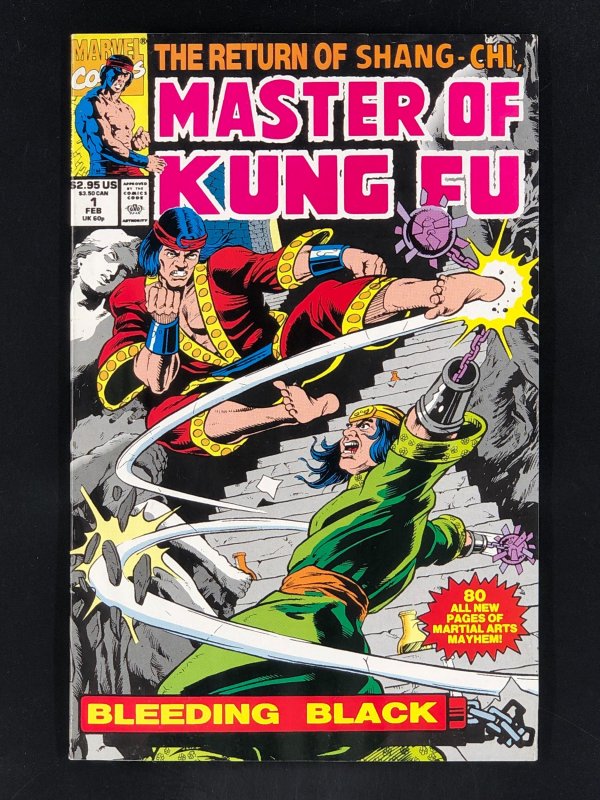 The Return of Master 0f Kung-Fu #1 (1991) Bleeding Black