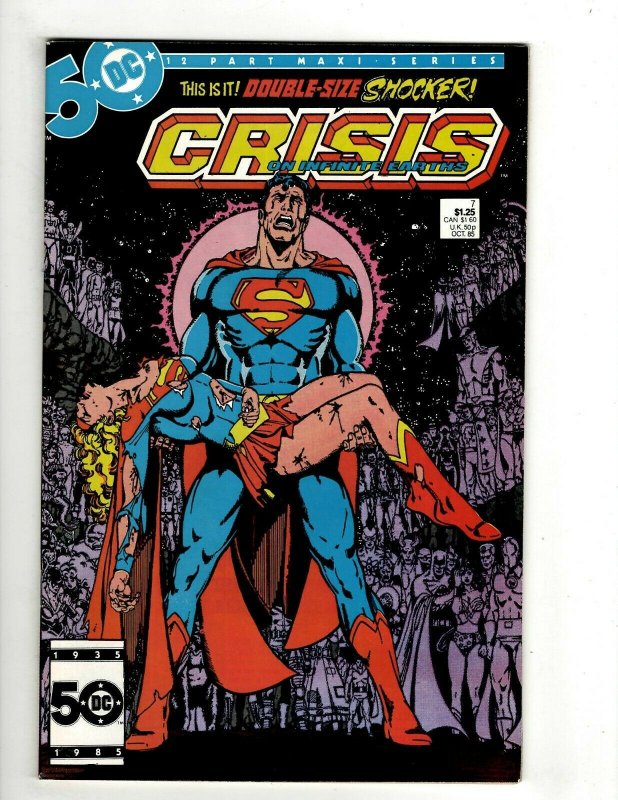 Crisis On Infinite Earths Complete DC Comics # 1 2 3 4 5 6 7 8 9 10 11 12 J510