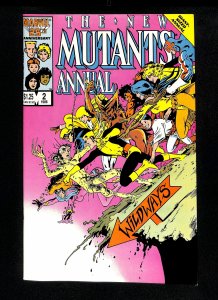 New Mutants Annual #2 1st Psylocke!