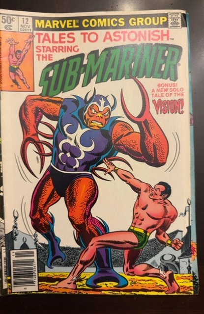 Tales to Astonish #12 (1980) Namor the Sub-Mariner 