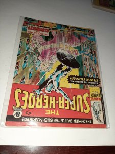 SILVER SURFER volume 1 .THE SUPER HEROES 11.  8 Pence. UK COMIC .1970s comic! 