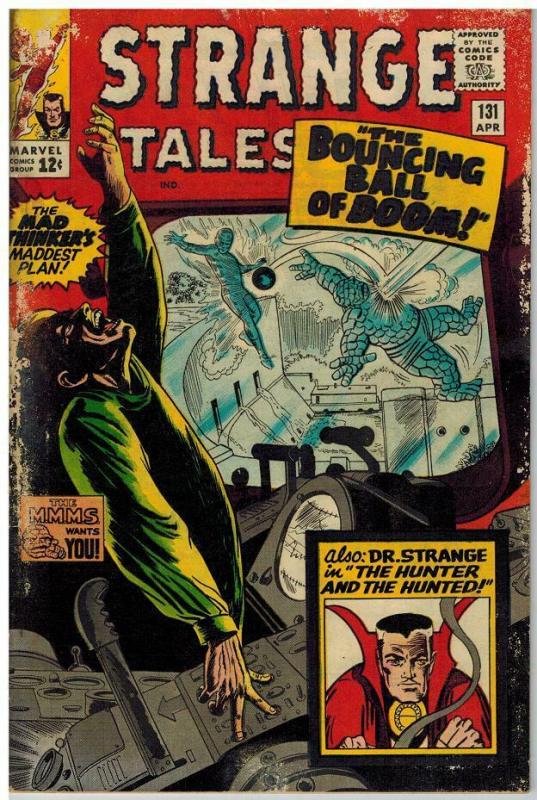 STRANGE TALES 131 GD- April 1965 COMICS BOOK