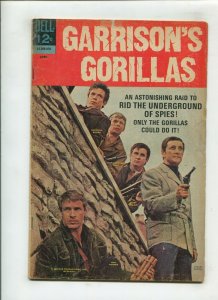 GARRISON'S GORILLAS #2 (3.5) THERES A RAT IN THE UNDERGROUND!! 1968