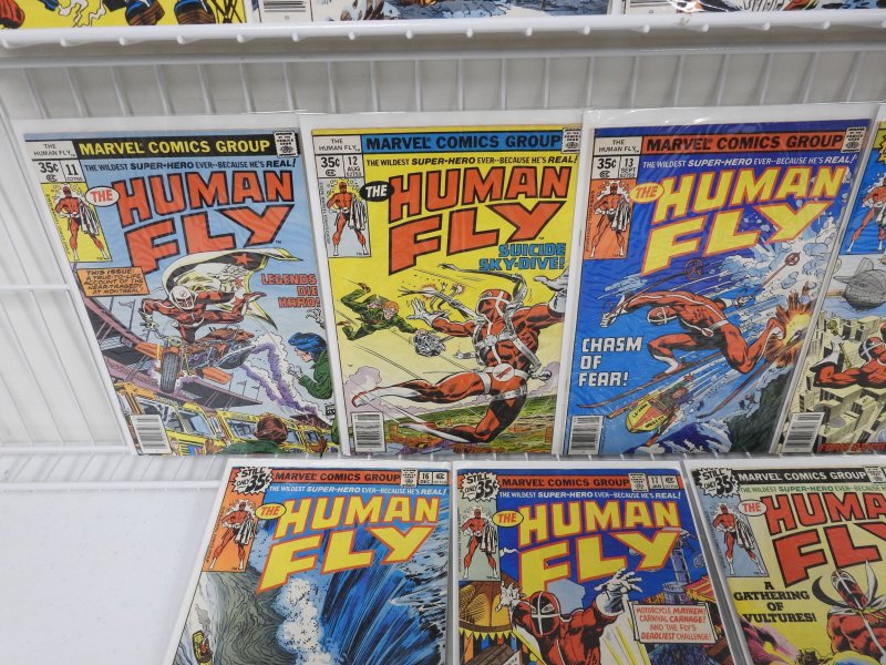 The Human Fly #1-18 (1977) Complete Set!!! Avg FN/VF Condition!