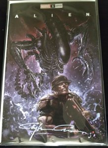 ALIEN #01 (2021) CLAYTON CRAIN | CLASSIC SIGNED W/WHITE COA | TRADE | LTD 3000