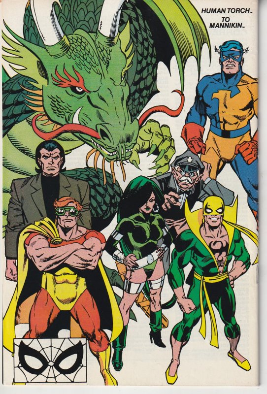 Official Hand book to The Marvel Universe Update ’89 # 4