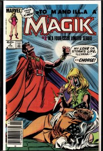 Magik (Storm and Illyana Limited Series) #3 (1984) Magik