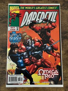 Daredevil #368 Direct Edition (1997). NM. Omega Red & Black widow app.
