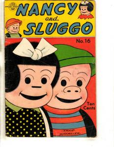 Nancy & Sluggo # 16 FN United Feature Comics Comic Book Ernie Bushmiller JL3