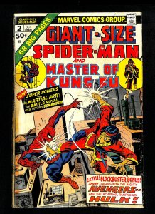 Giant-Size Spider-Man #2 Master of Kung Fu!