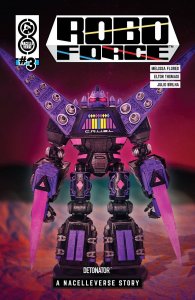 Roboforce #3 Cover C Toy Variant Comic Book 2024 - Oni Press