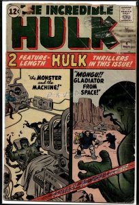 The Incredible Hulk #4 (1962) Hulk [Key Issue]