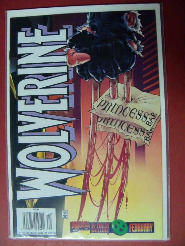 WOLVERINE #98 (9.0 to 9.4 or better) 1988 Series MARVEL COMICS