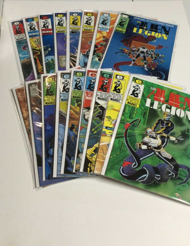 The Alien Legion 1-7 10-14 18 Vol 2 1 3 Nm- Near Mint- Epic Comics