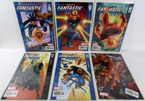 Ultimate Fantastic Four Lot of 6 #6, 9, 11, 12, 13, 19 Marvel (2004) Comics
